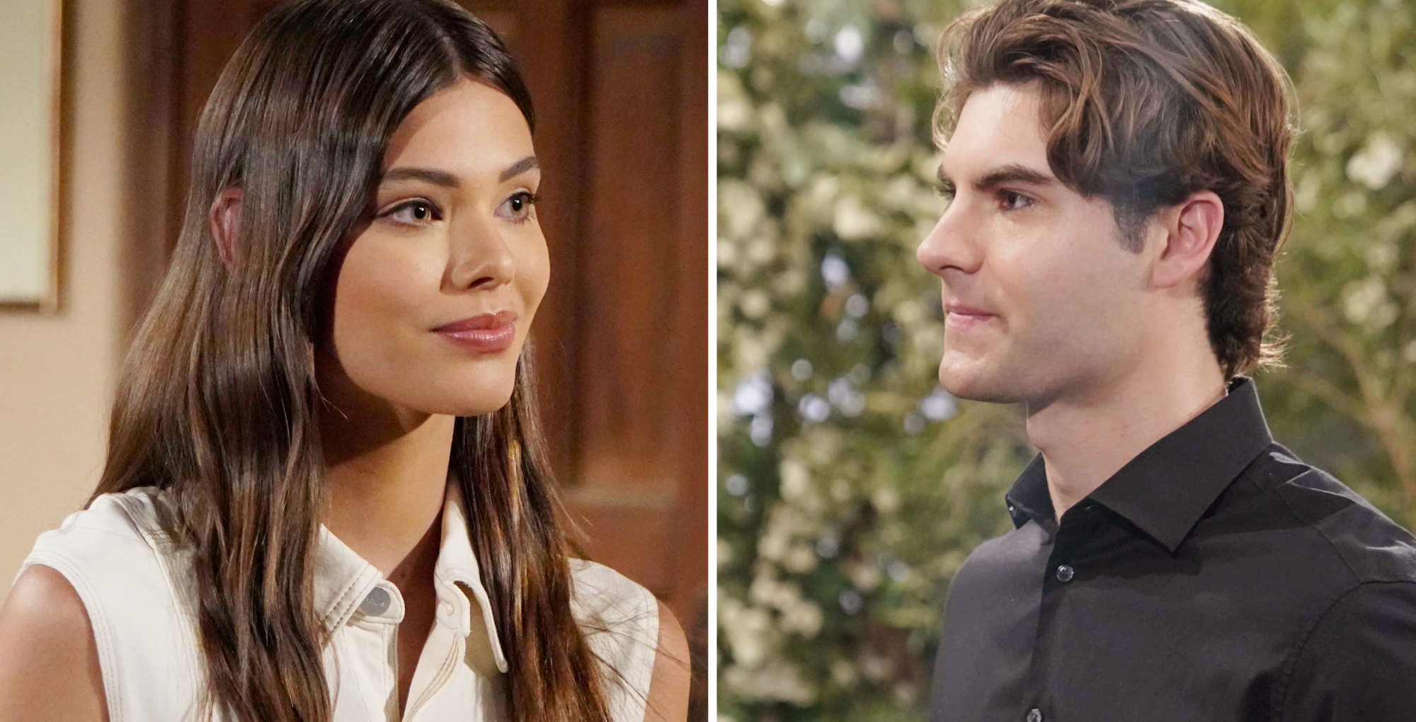 The Bold and the Beautiful characters Electra and Remy.