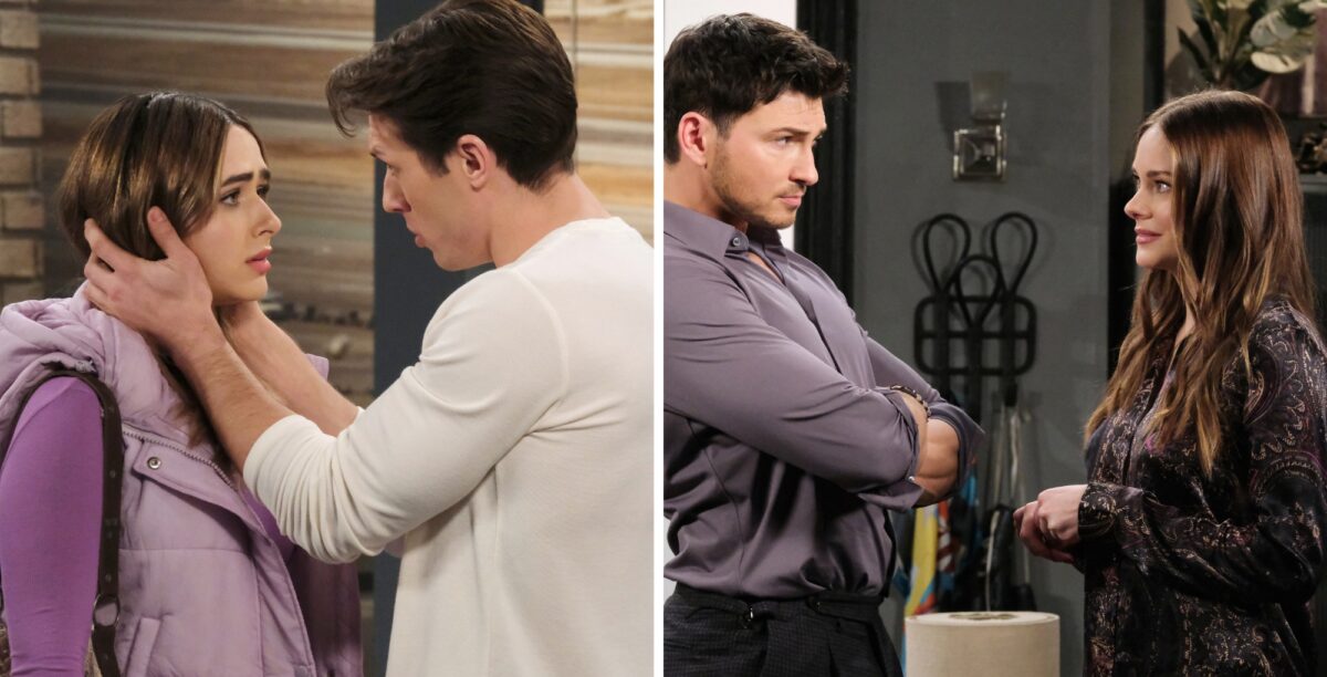 Days of our Lives Holly, Take, Alex, Stephanie.