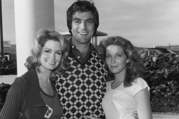 Deidre Hall, Tom Selleck and Jaime Lyn Bauer The Young And The Restless. 