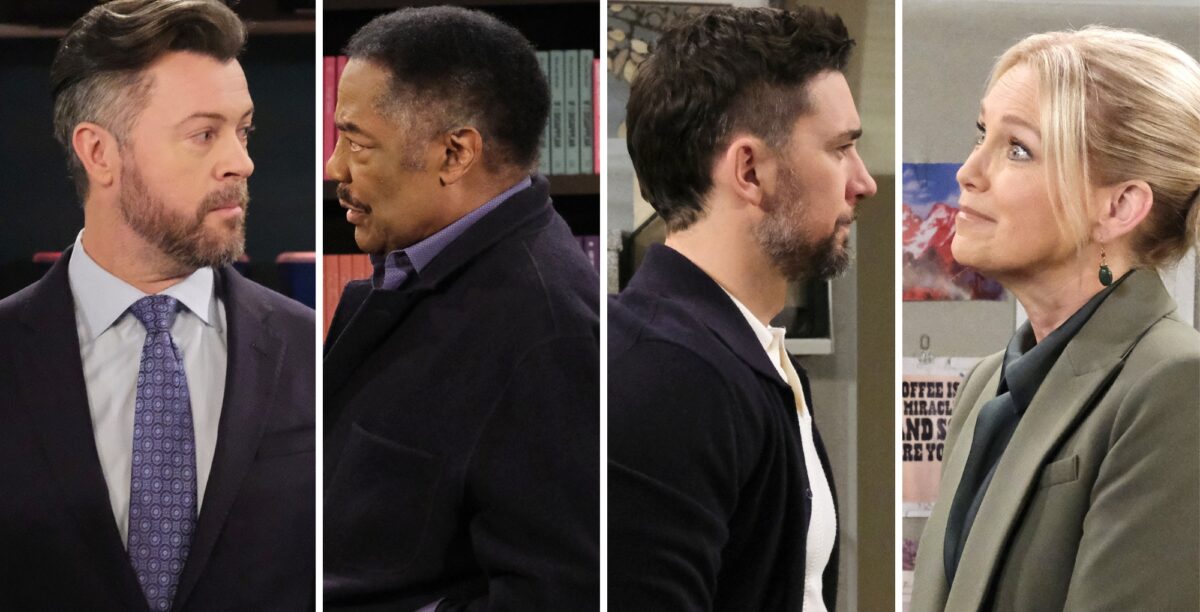 Days of our Lives Spoilers November 7 EJ, Abe, Chad, and Jennifer.