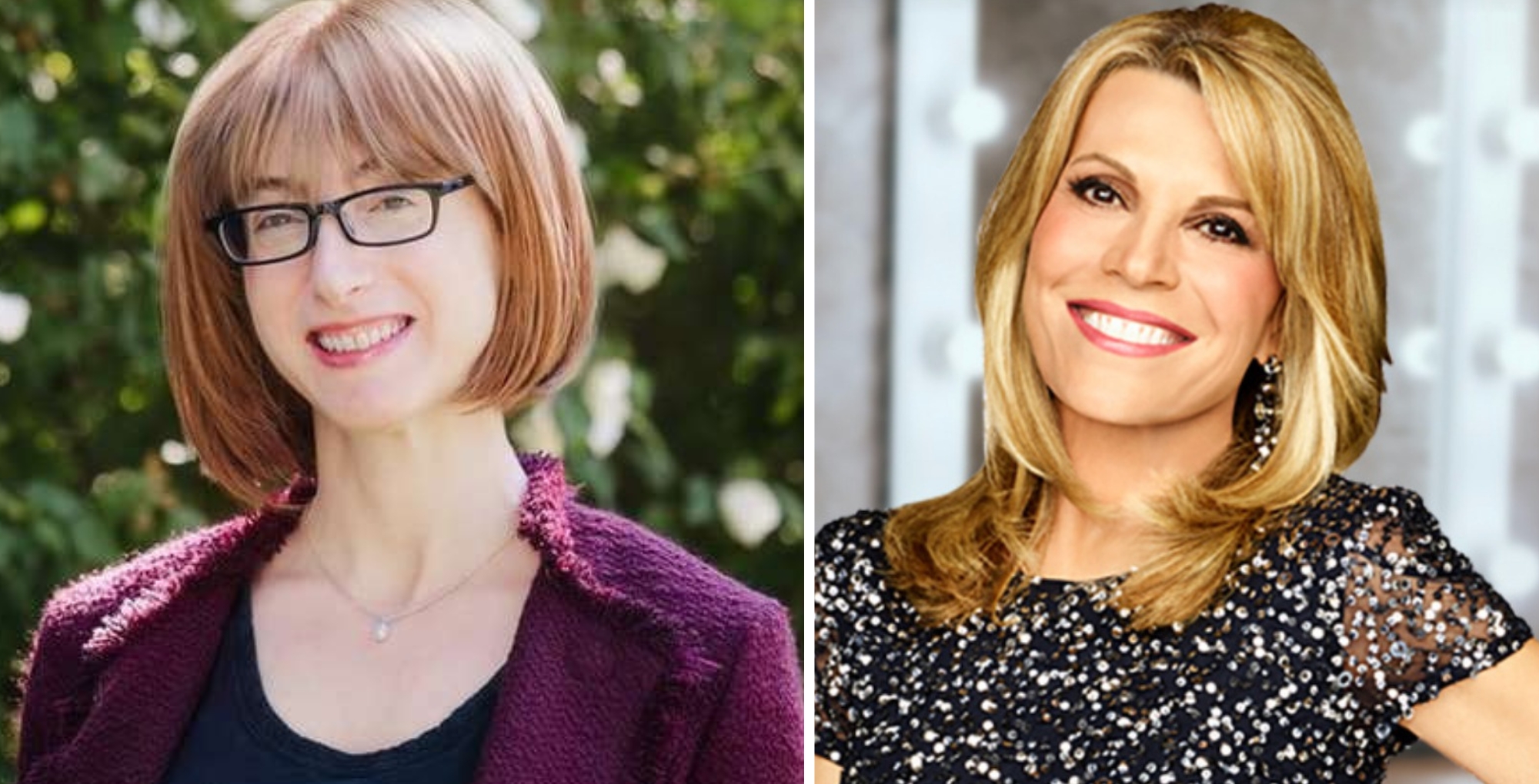 Freida McFadden and Vanna White