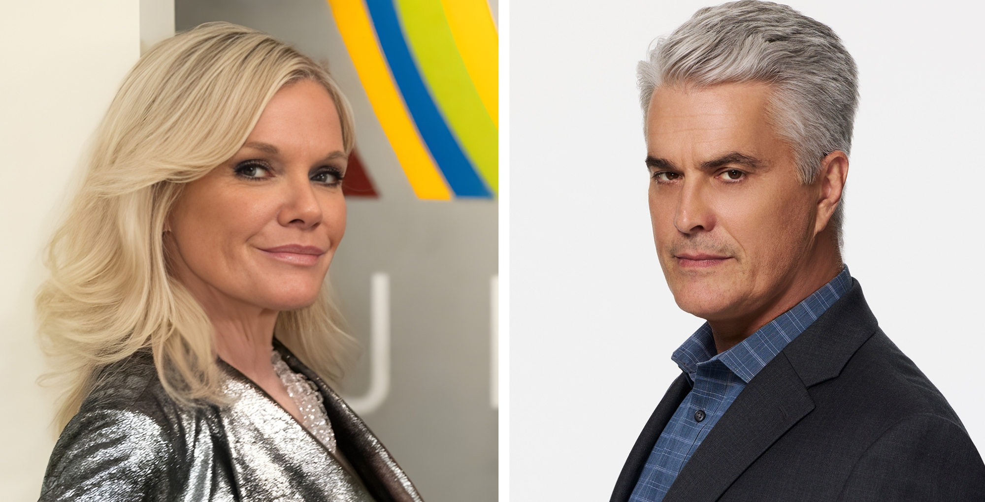 Maura West an Rick Hearst on General Hospital.