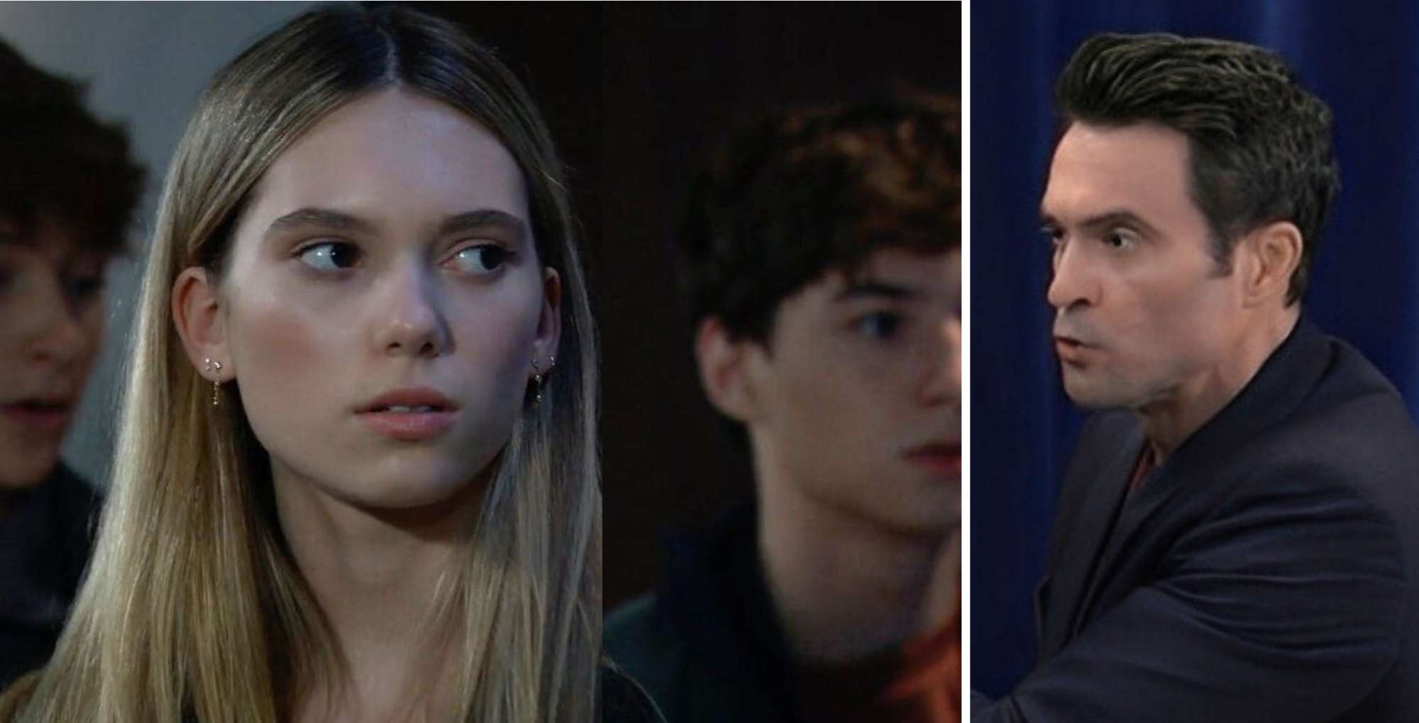 Danny, Charlotte, Rocco, and Dalton on November 12, 2025 General Hospital