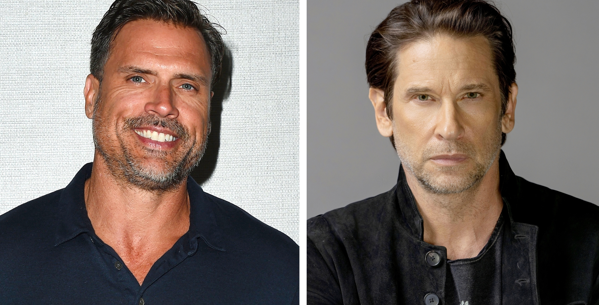 The Young and the Restless Joshua Morrow and Roger Howarth