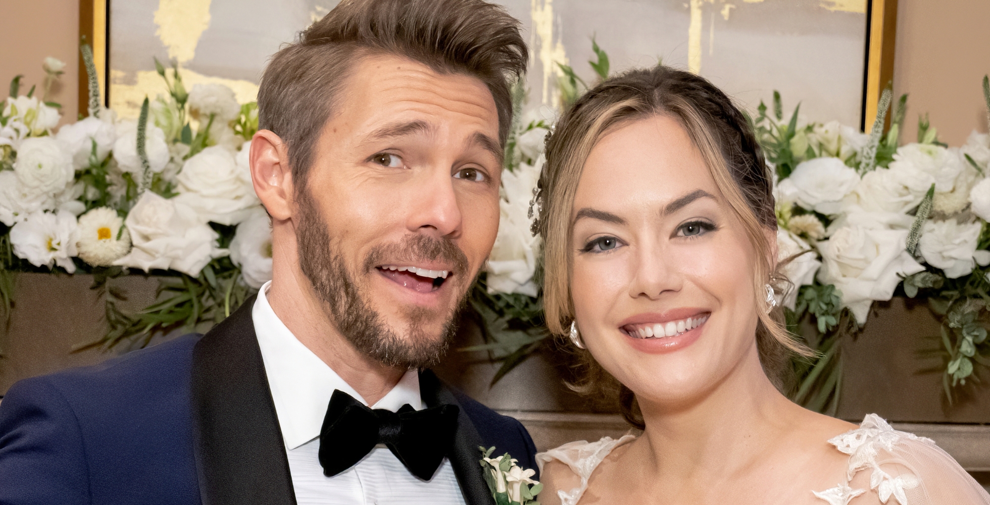 Bold and the Beautiful's Scott Clifton and Annika Noelle.