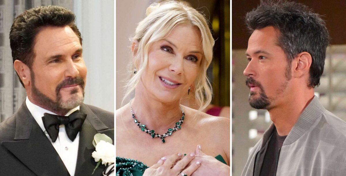 The Bold and the Beautiful spoilers for December 15-19 feature Bill, Brooke, and Thomas.