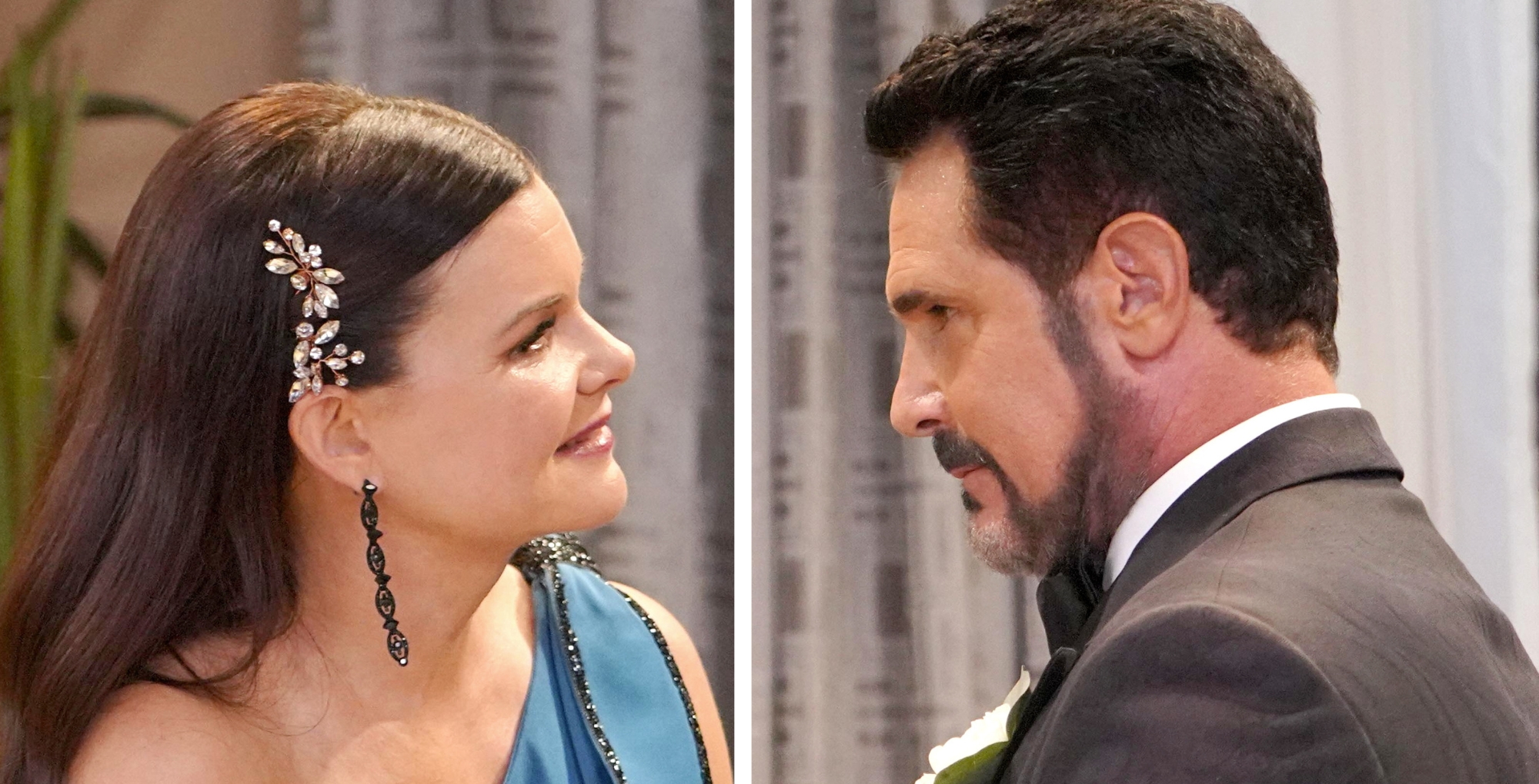 Bold and the Beautiful's Katie and Bill.