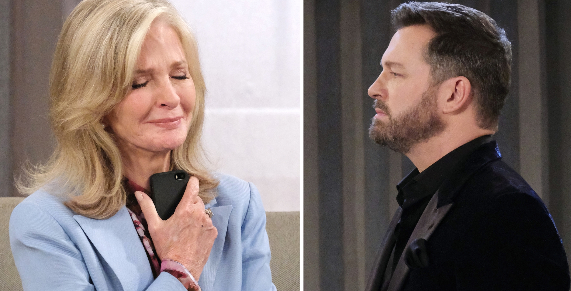 Brady isn't happy with Marlena on Days of our Lives.