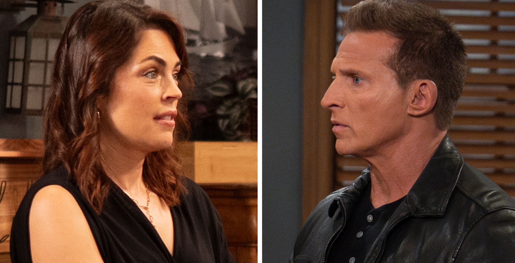 General Hospital's Britt and Jason.