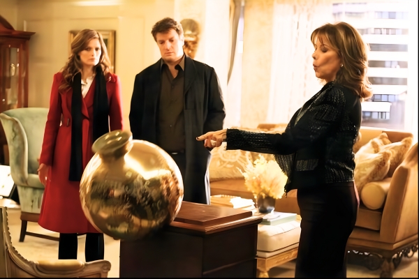 General Hospital actress Nancy Lee Grahn on Castle with One Life To Live alum Nathan Fillion and actress Stana Katic