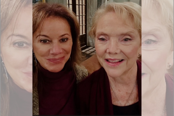 Nancy Lee Grahn and Erika Slezak who both starred on One Life to Live and General Hospital