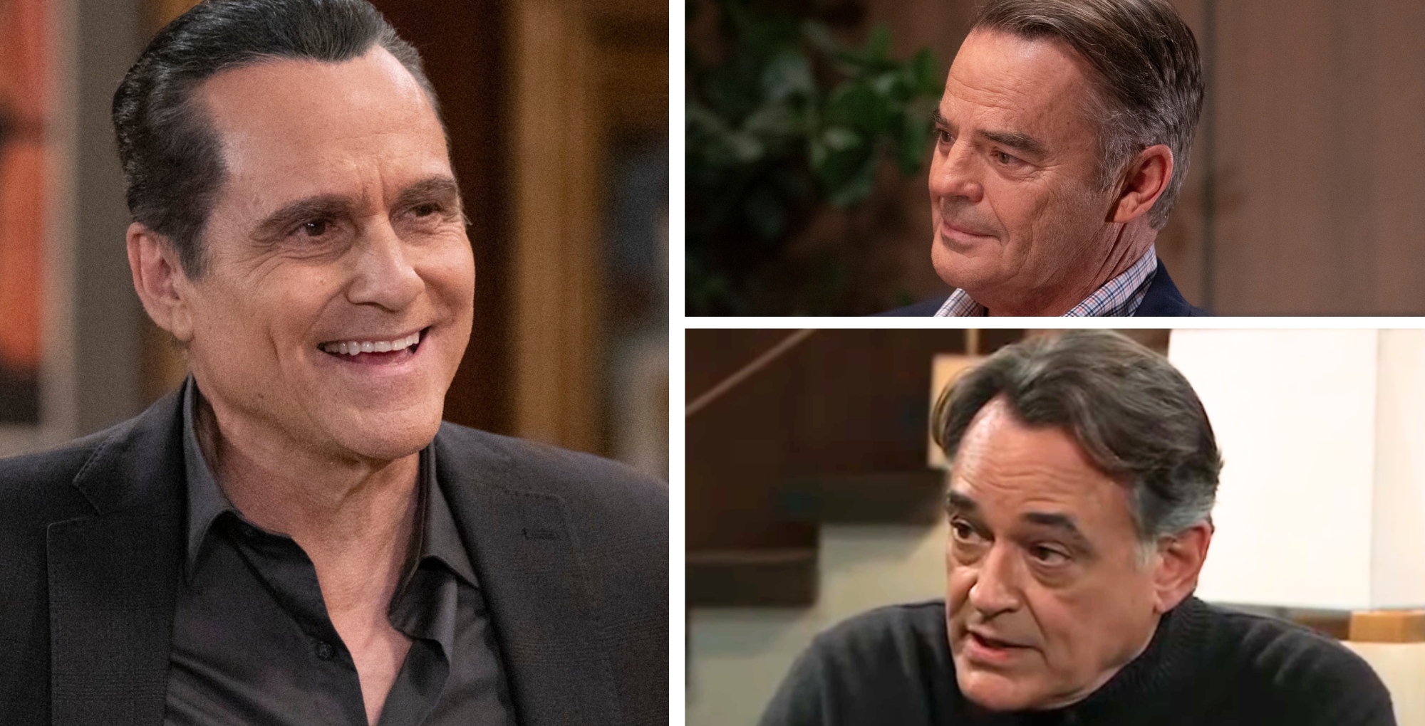 General Hospital's Sonny, Ned, and Kevin.