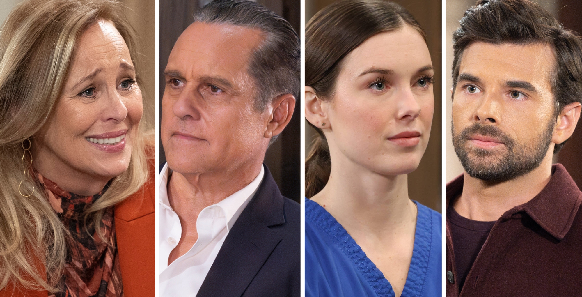 General Hospital's Laura, Sonny, Willow and Chase.