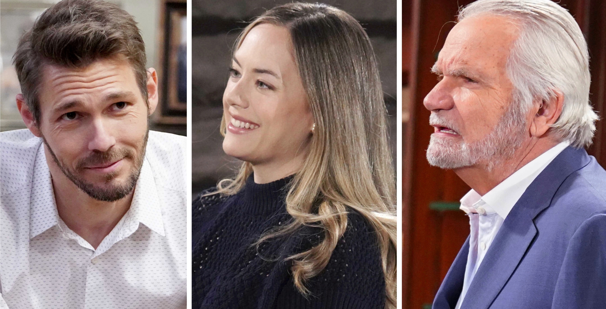 Bold and the Beautiful Must-Watch Moments December 8-12 Liam, Hope, and Eric.