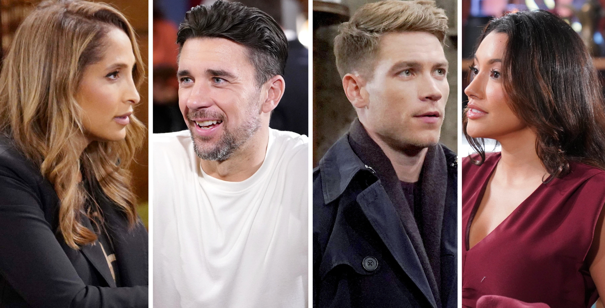 The Young and the Restless' Lily, Cane, Noah, and Audra.