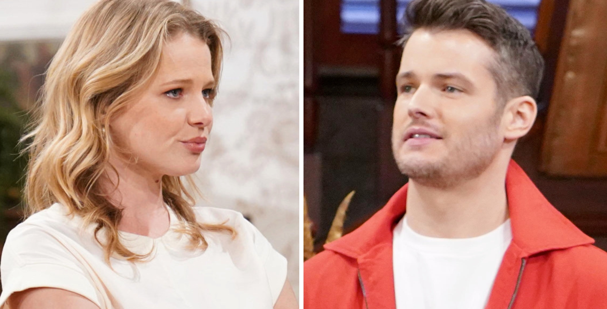 The Young and the Restless' Summer and Kyle.