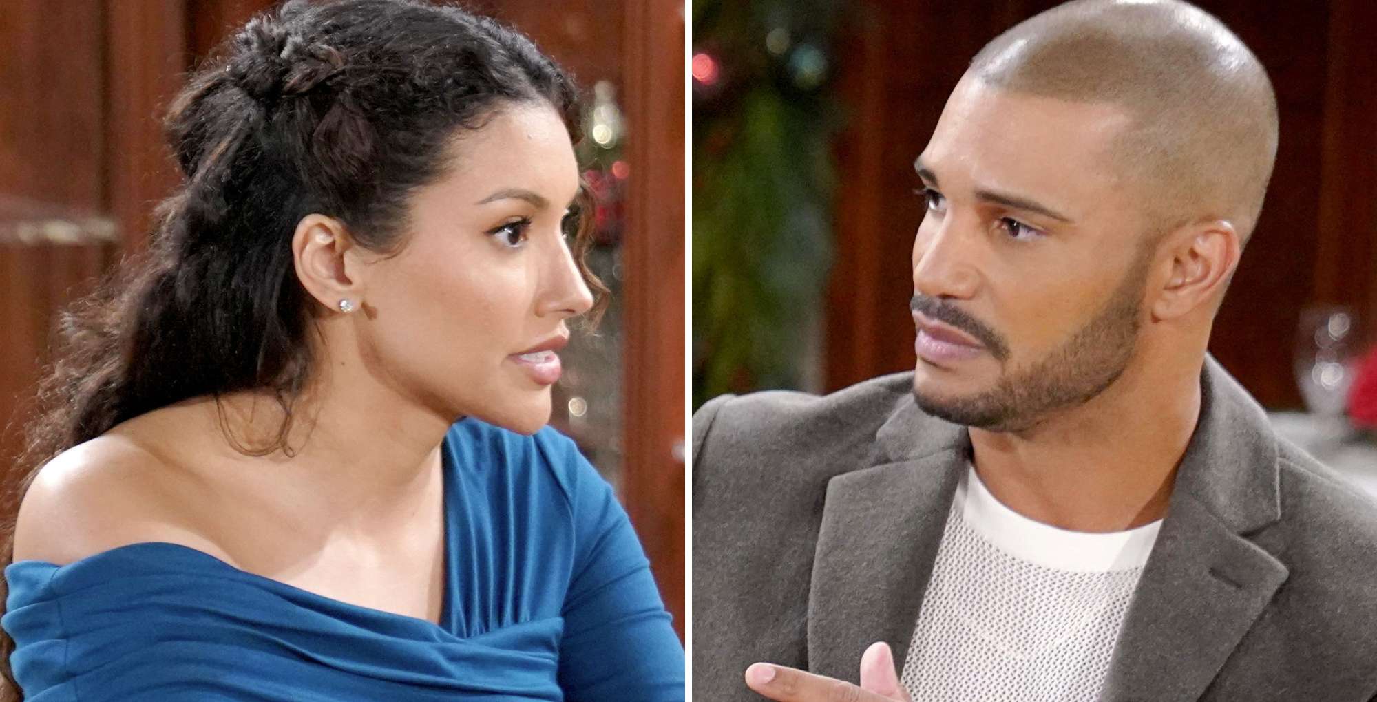 Audra and Holden argue on The Young and the Restless December 10.