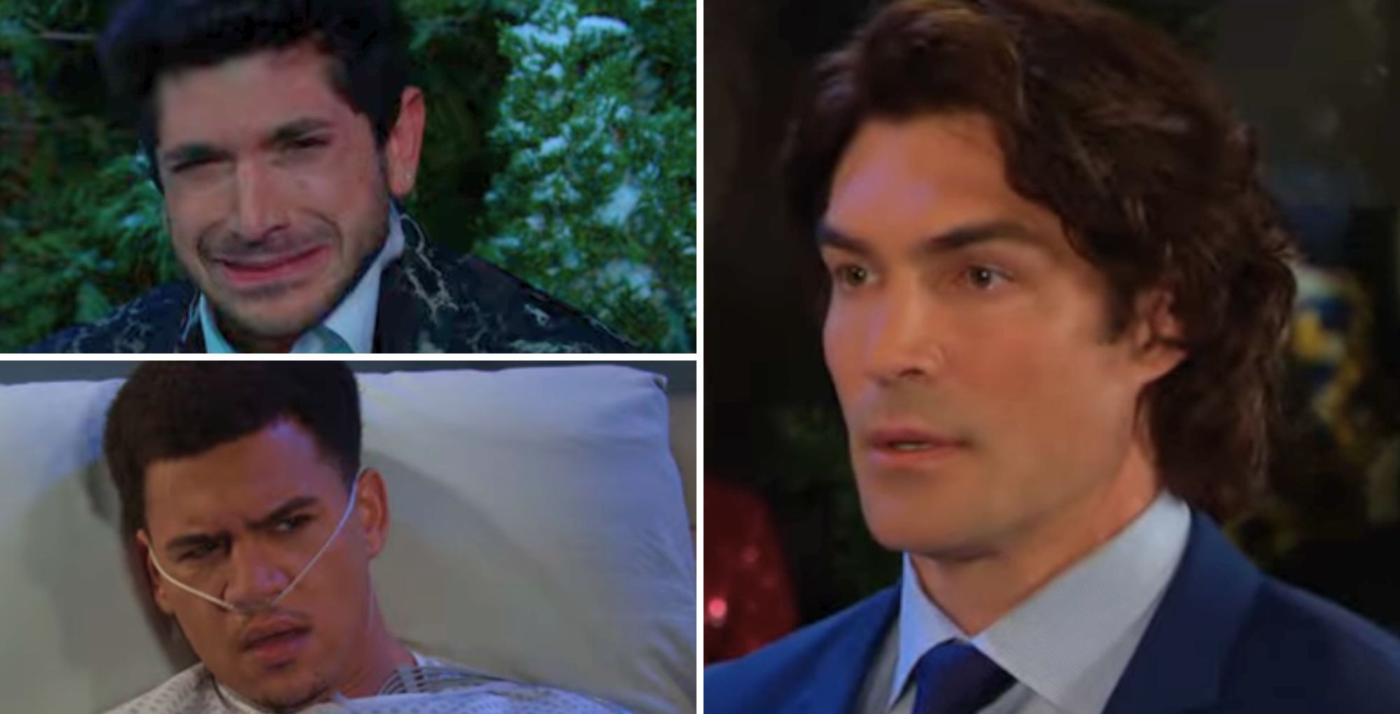 The video preview for Days of Our Lives the week of January 5-9, 2026, features Javi, Theo, and a returned Dimitri.