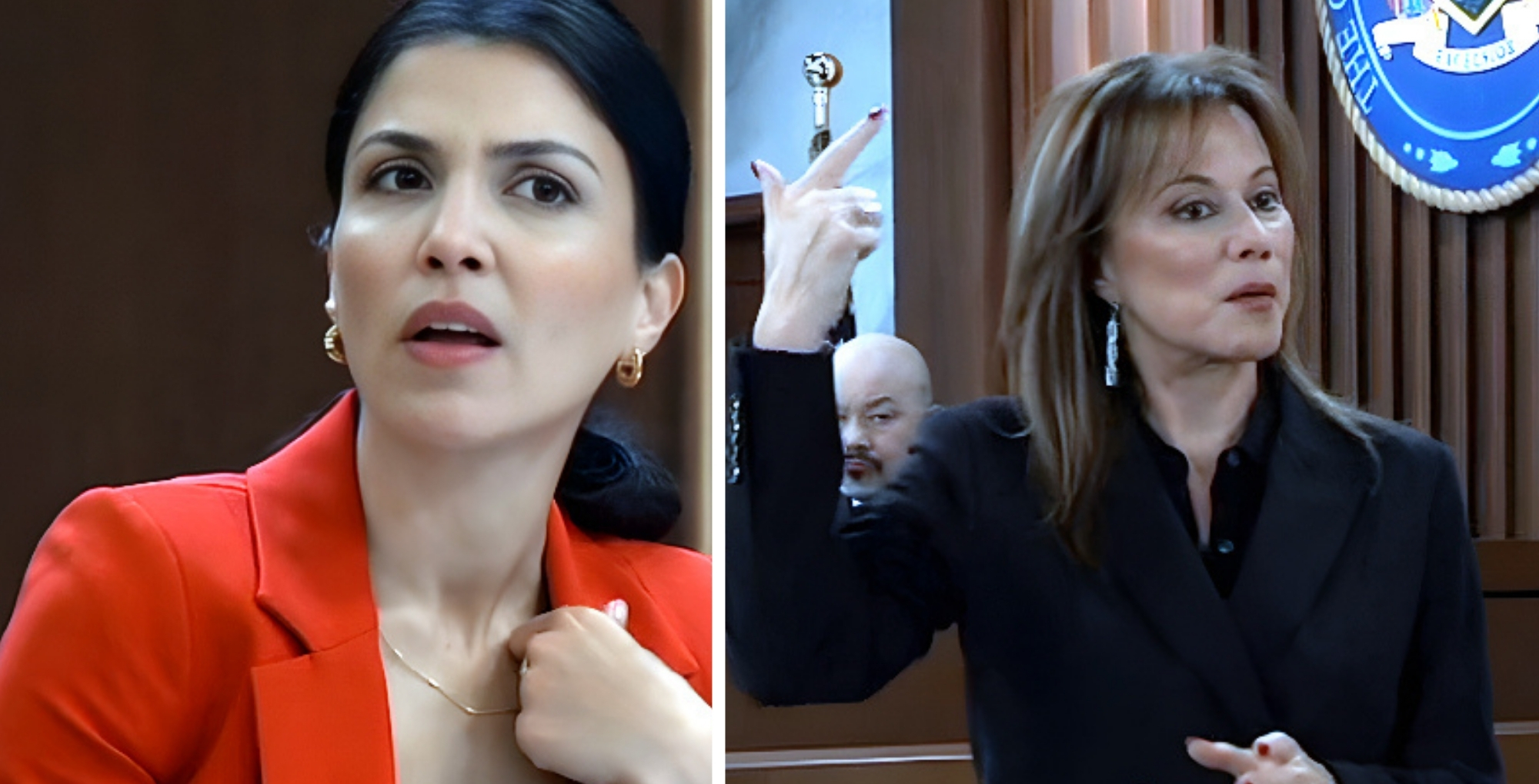 General Hospital's ADA Turner and Alexis.