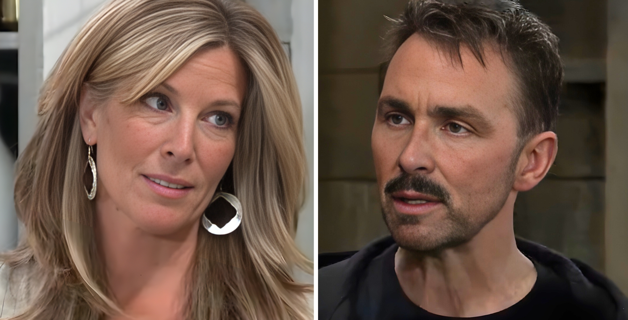 General Hospital's Carly and Valentin.