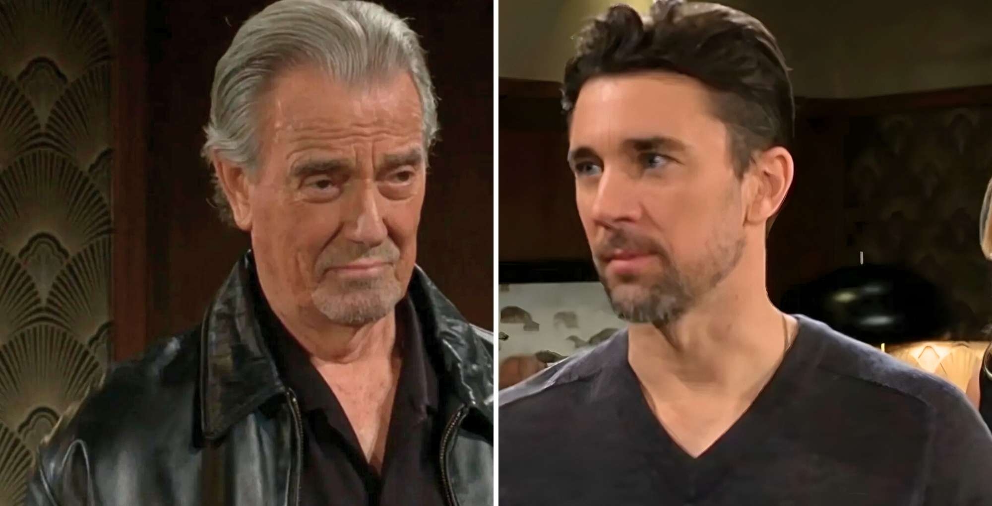Young and the Restless January 14 Victor and Cane.