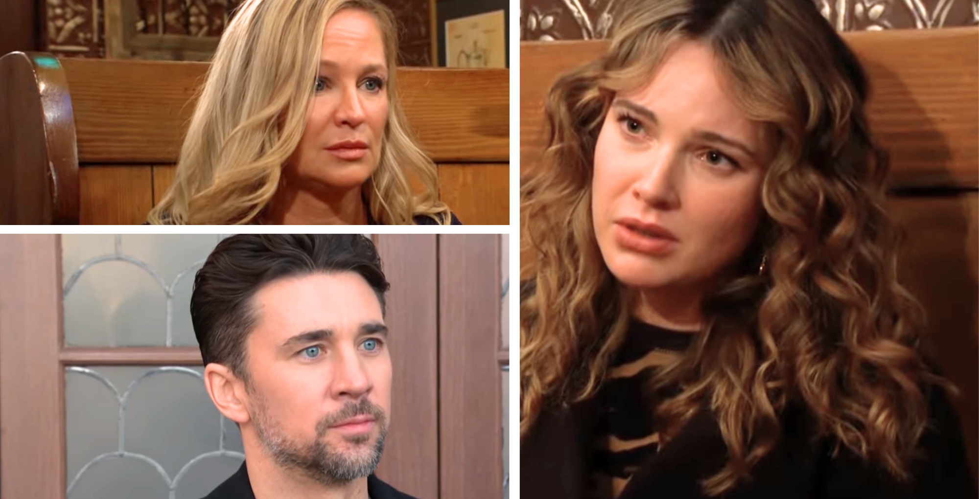 The Young and the Restless' Sharon, Cane, and Tessa.