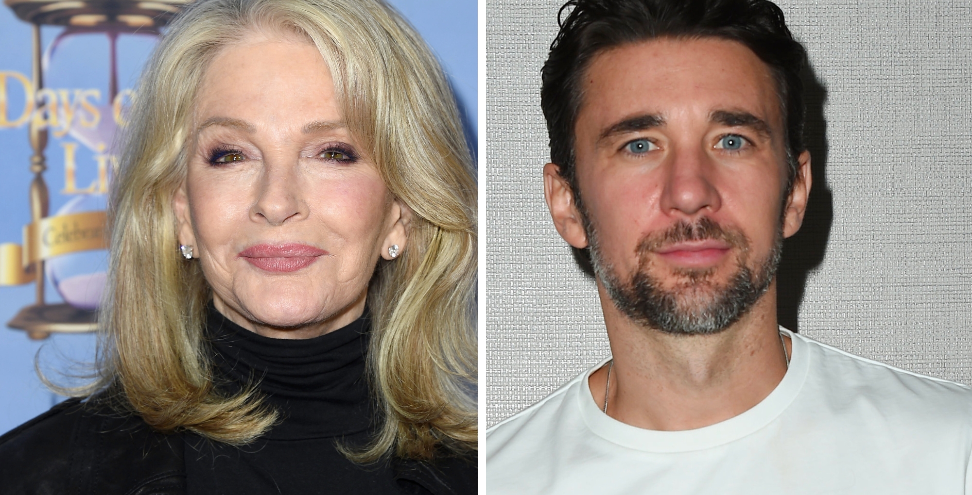 Days of Our Lives' Deidre Hall and Billy Flynn.