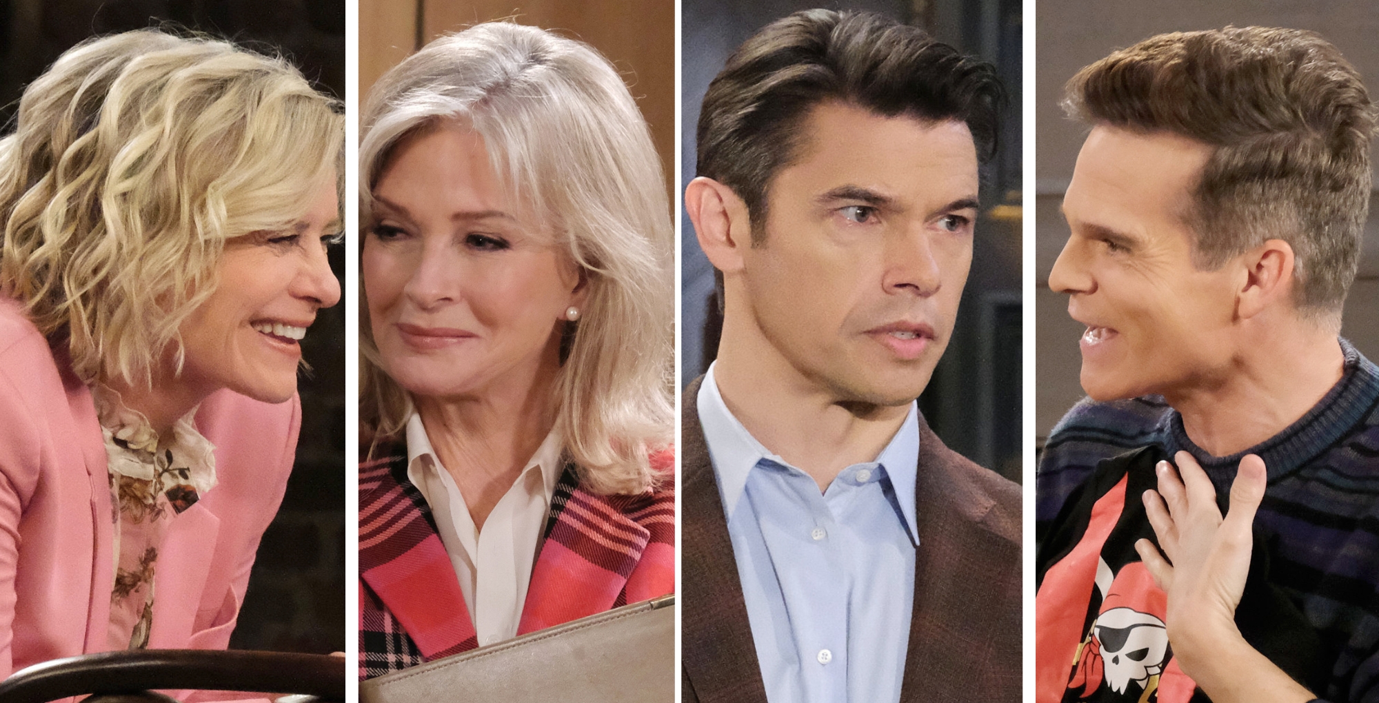 Days of our Lives Kayla, Marlena, Xander, and Leo.