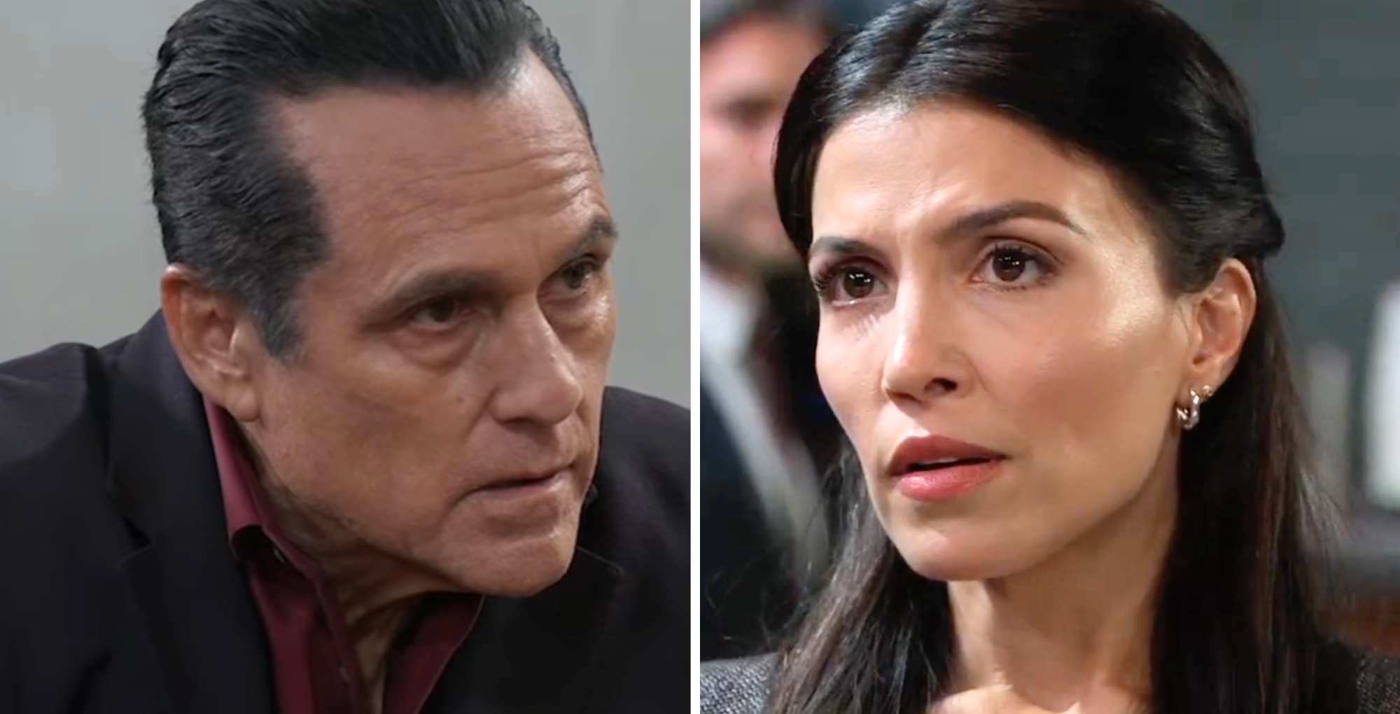 General Hospital's Sonny and Justine.