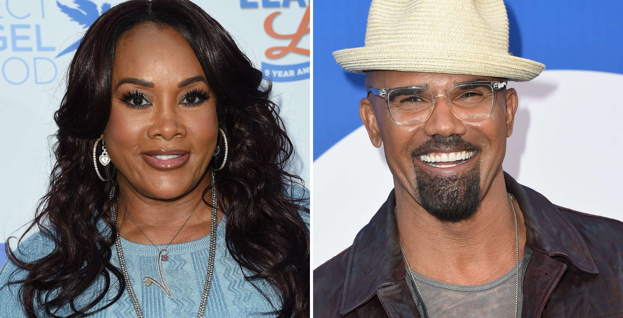 The Young and the Restless Vivica A. Fox and Shemar Moore.