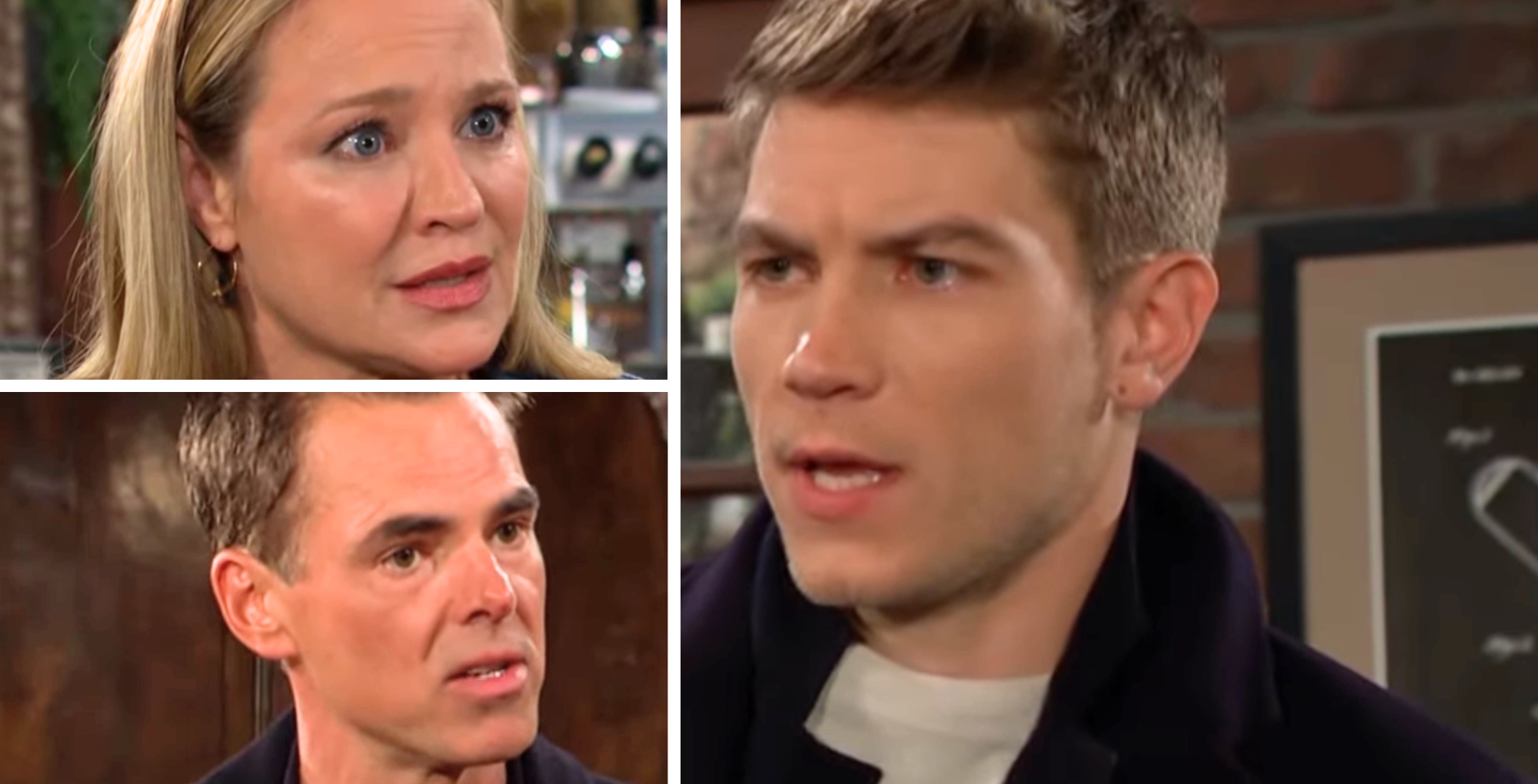Sharon, Billy, and Noah are featured in the video preview for The Young and the Restless the week of March 2-6, 2026,