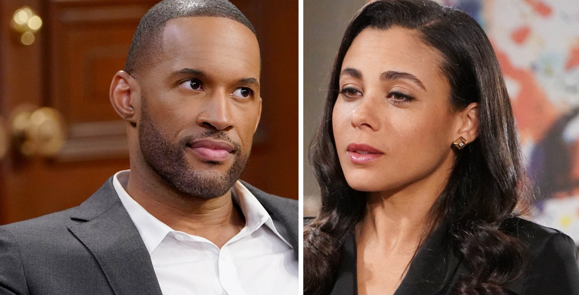 The Bold and the Beautiful's Carter and Daphne.