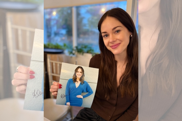 Days of Our Lives' Abigail Klein, who plays Stephanie,  at the Star Struck Fan Events Morristown NJ fan gathering