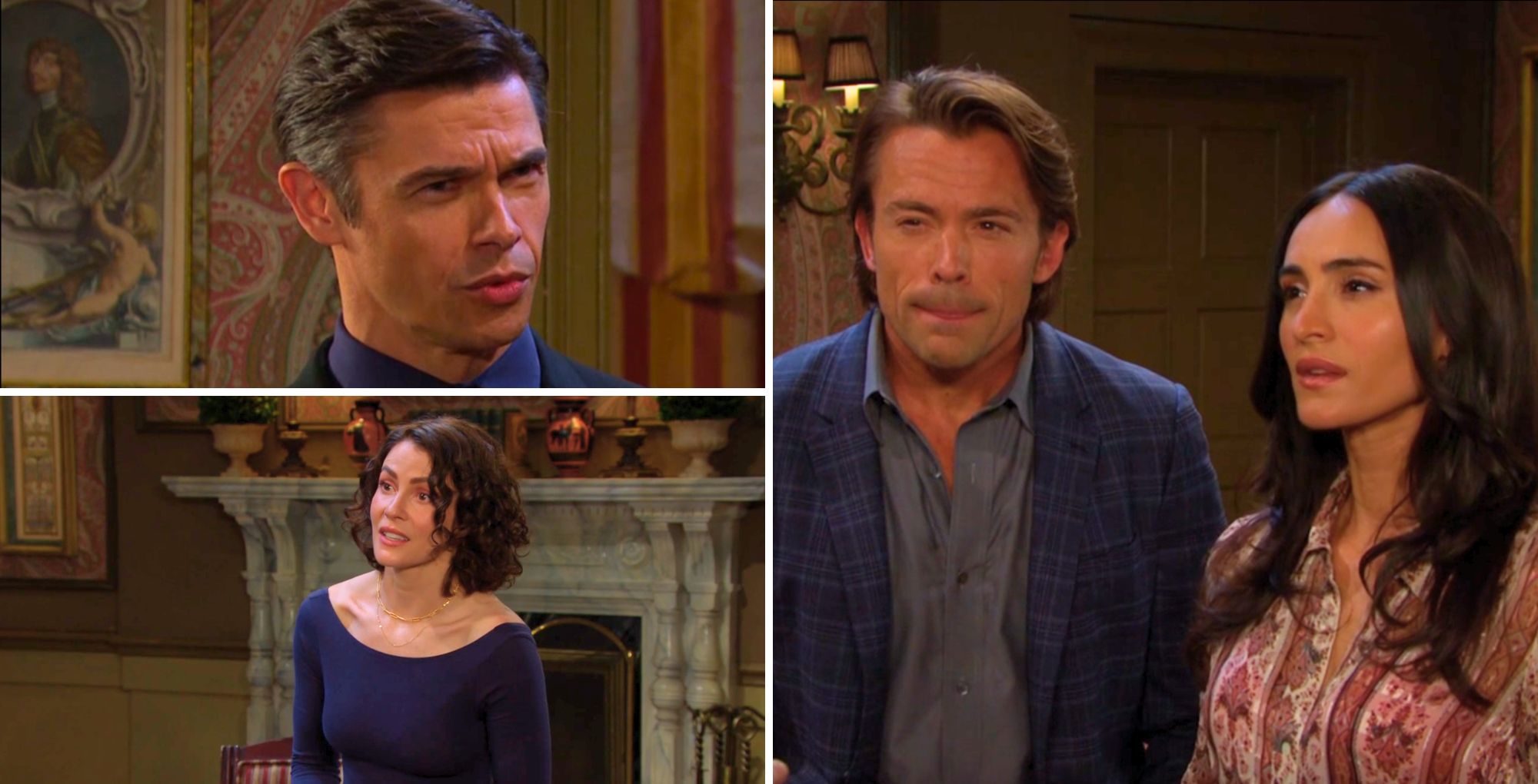 Xander, Sarah, Philip, and Gabi are featured in the Tuesday, April 7, 2026, episode of Days of Our Lives.