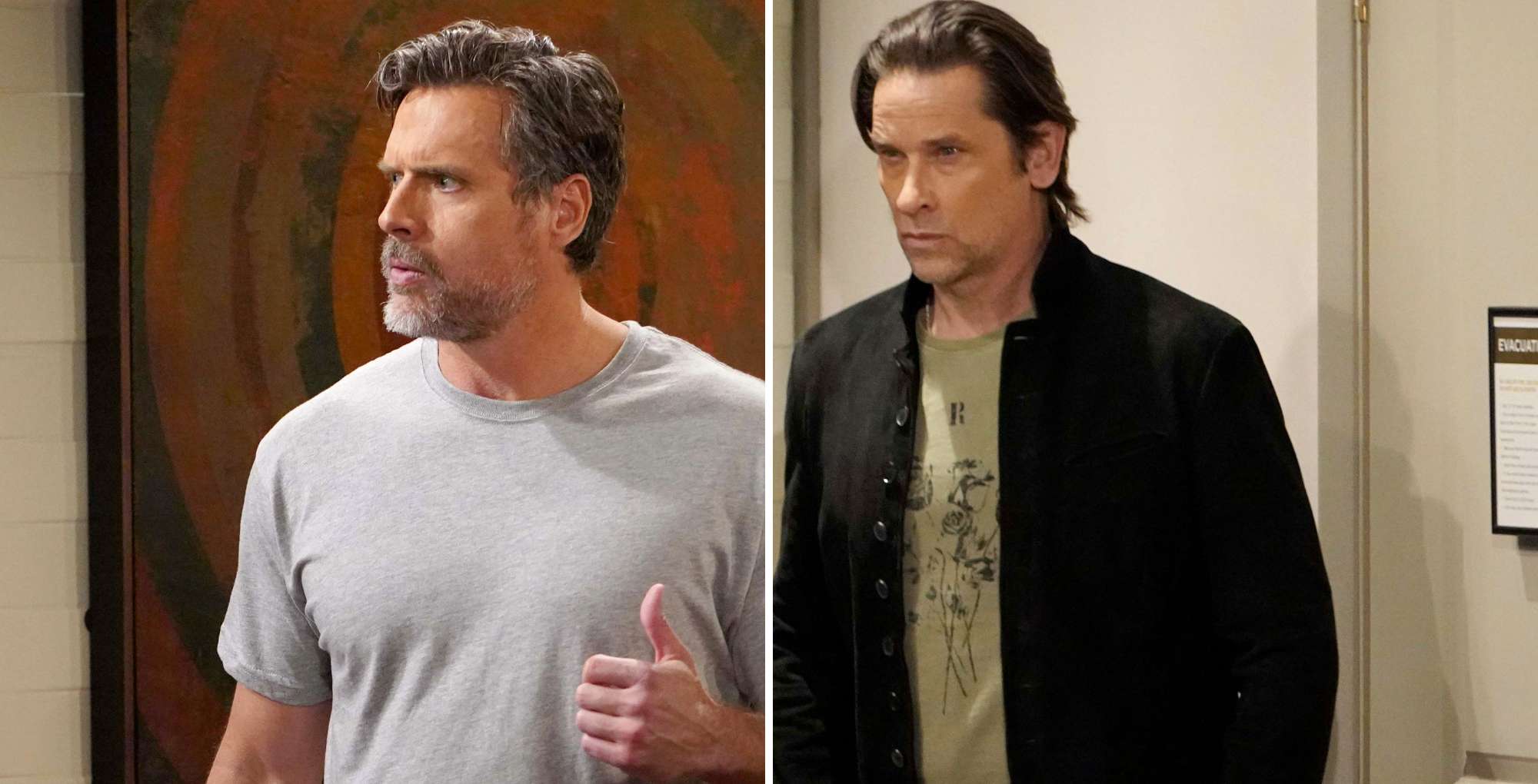 Young and the Restless April 13 Nick and Matt.