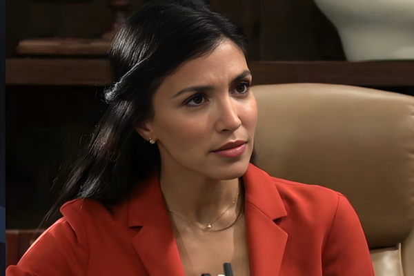 General Hospital's Justine.