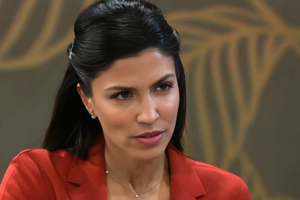 General Hospital's Justine.