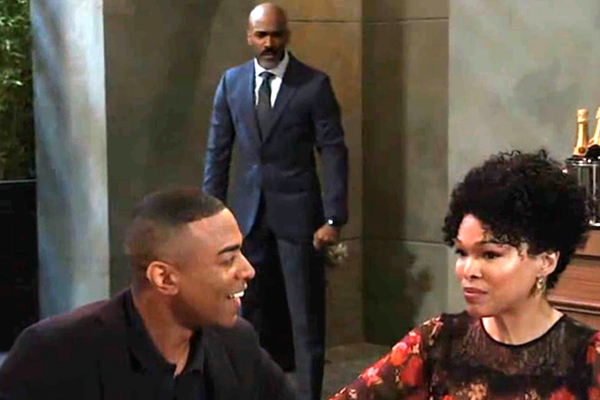 General Hospital's Curtis, Isaiah, and Portia.