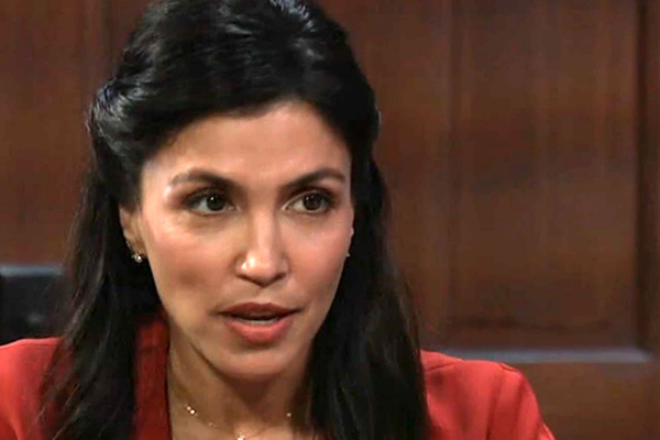General Hospital's Justine.