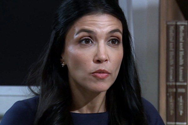 General Hospital's Justine.
