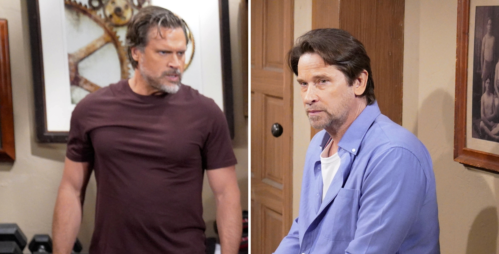 Young and the Restless May 29 Nick and Matt Clark.
