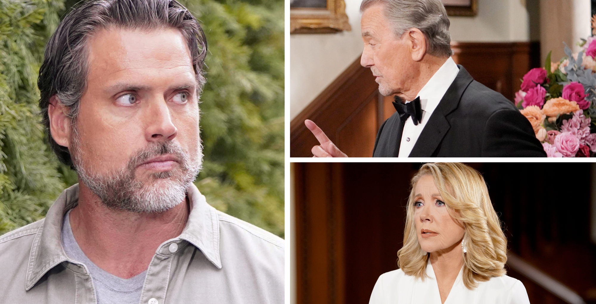 Young and the Restless Spoilers May 29 Nick, Victor, and Nikki.