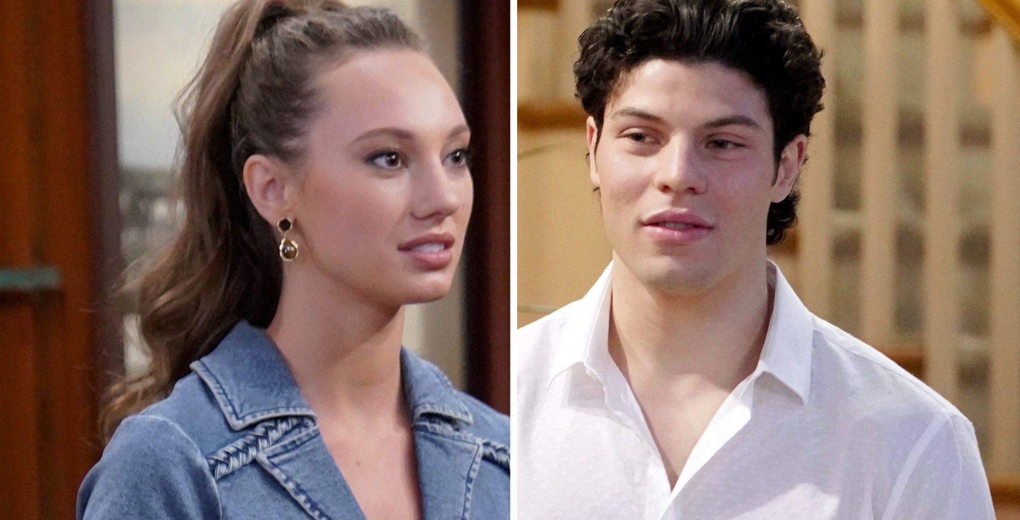 The Bold and the Beautiful couple Dylan and RJ.