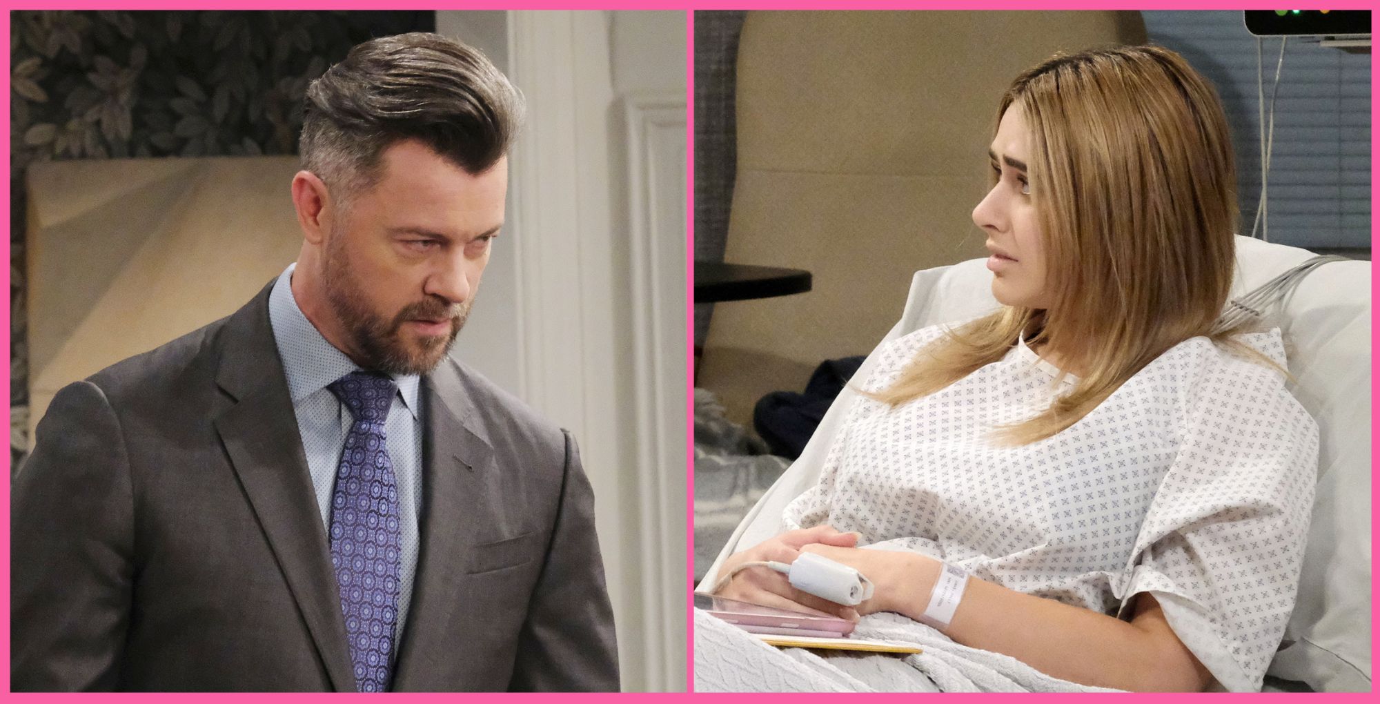 EJ and Holly are featured in The Rinse for Days of our Lives, Thursday, July 2 2026.