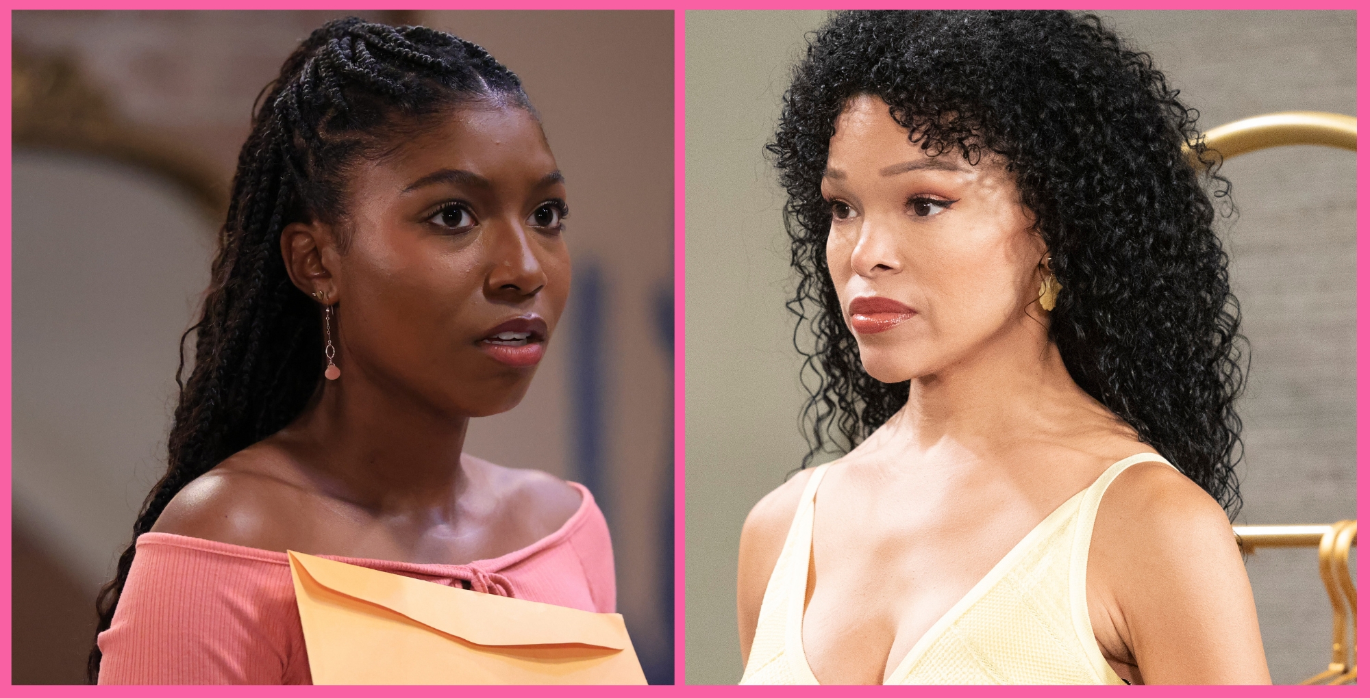 Trina and Portia are featured in the spoilers for the Wednesday, July 8, 2026, episode of General Hospital.