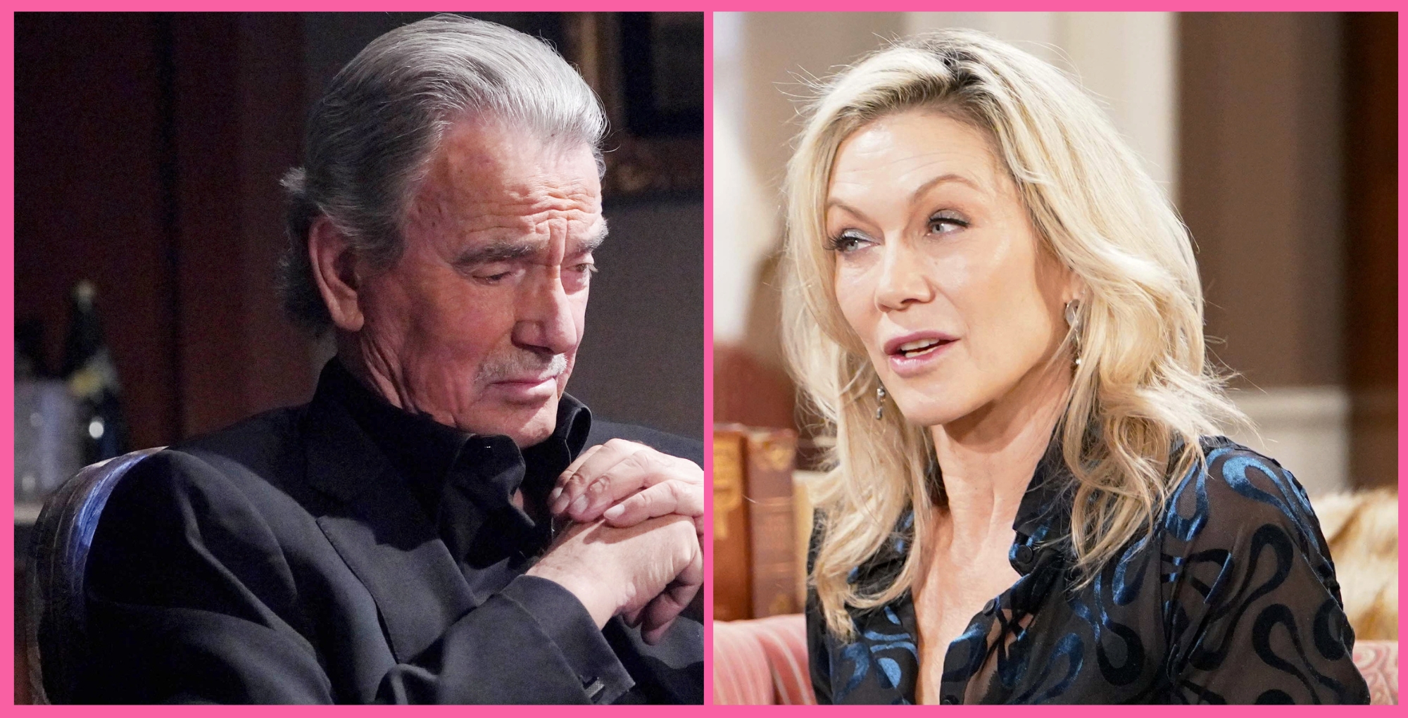 The Young and the Restless' Victor and Patty.
