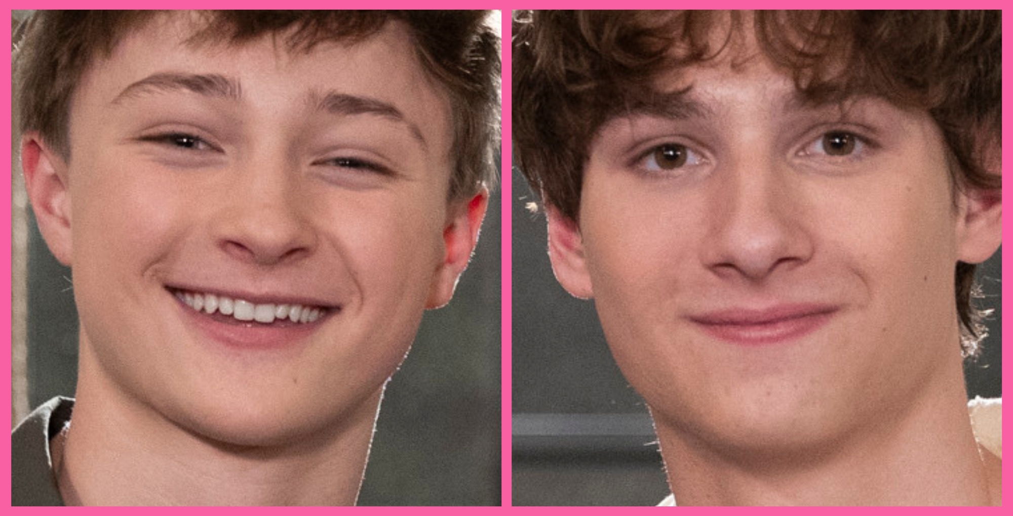 General Hospital's Asher Antonyzyn and Finn Carr.