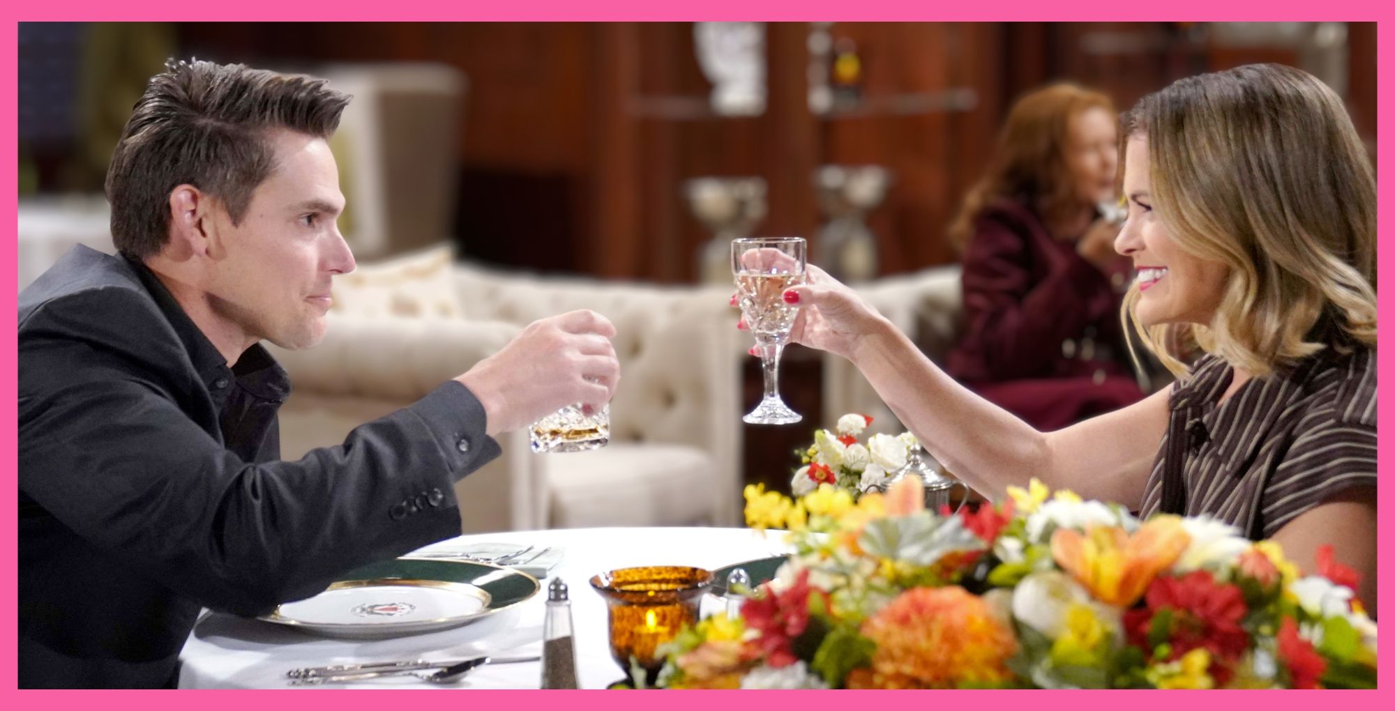 Adam and Chelsea are featured in the sneak peek photo preview for Young and the Restless, Wednesday, September 23, 2026.
