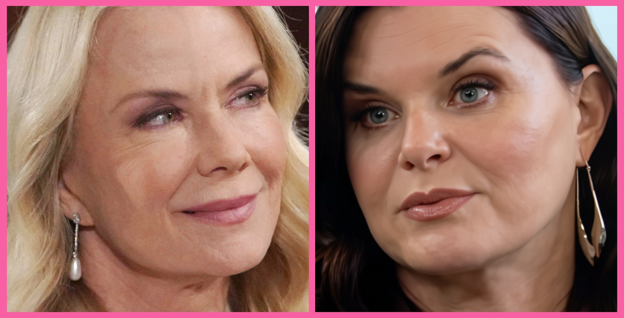 The Bold and the Beautiful's Brooke and Katie