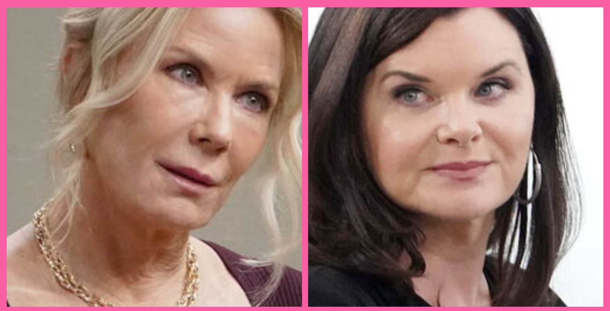 Bold and the Beautiful's Brooke and Katie